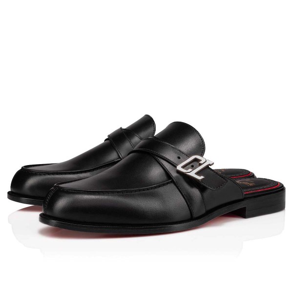 Slip Ons Christian Louboutin Muloman ανδρικα μαυρα | MDX2p89K