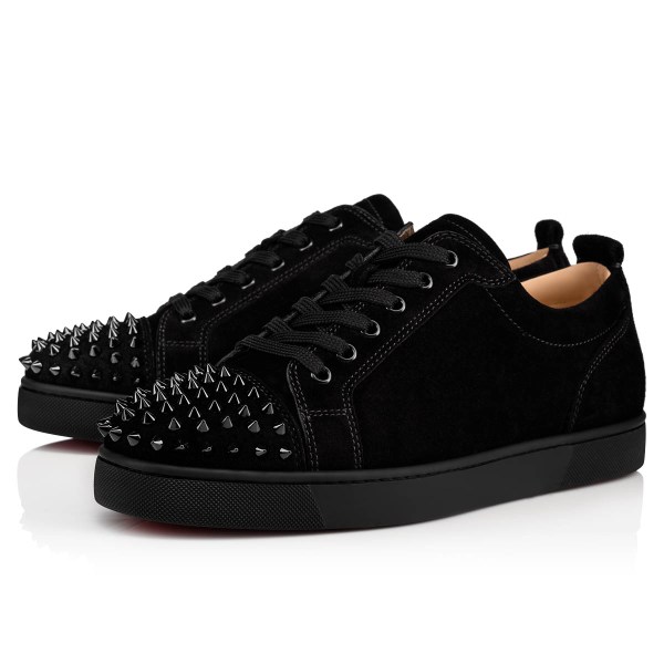 Αθλητικά Παπούτσια Christian Louboutin Louis Junior Spikes ανδρικα μαυρα | 6VzPXPDP