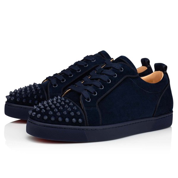 Αθλητικά Παπούτσια Christian Louboutin Louis Junior Spikes ανδρικα μπλε μπλε | TEzUHXJm