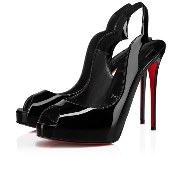 Τακούνια Christian Louboutin Hot Chick sling Alta γυναικεια μαυρα | jsbqQpTc