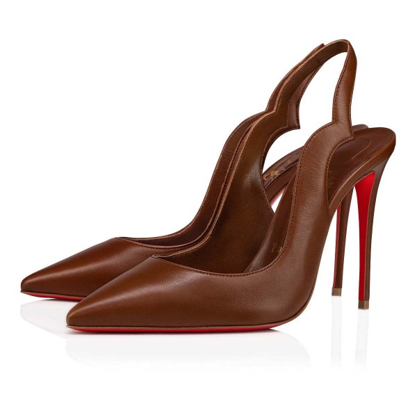 γοβεσ Christian Louboutin Hot Chick sling γυναικεια Μπεζ | o4nfmslA