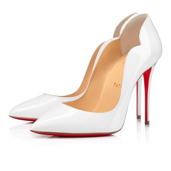 γοβεσ Christian Louboutin Hot Chick γυναικεια ασπρα | LeERuNya