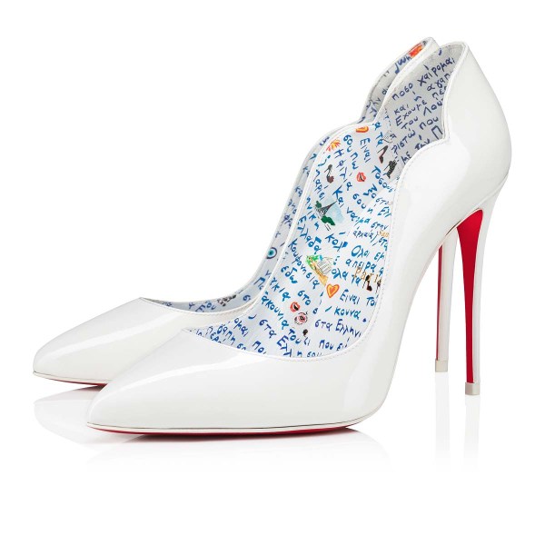 γοβεσ Christian Louboutin Hot Chick γυναικεια ασπρα | y1md75Oh