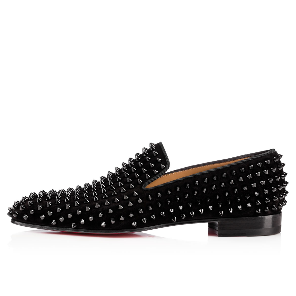 Loafers Christian Louboutin Dandelion Spikes ανδρικα μαυρα | Sm6h5JF5