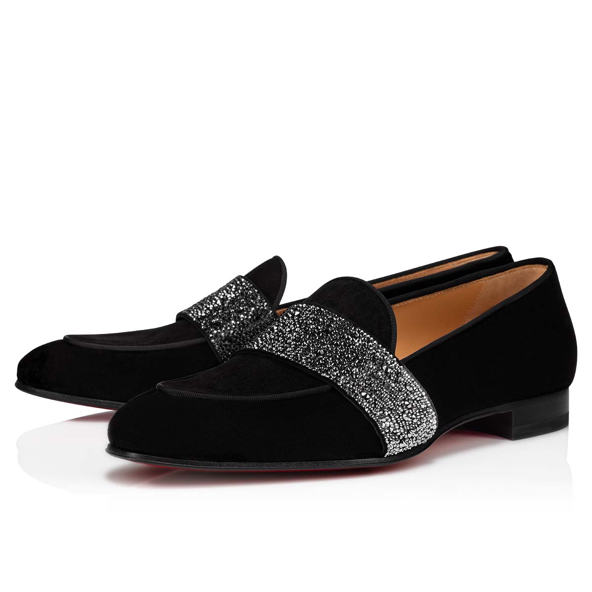 Loafers Christian Louboutin Nit Night Strass ανδρικα μαυρα | oaa3LhpC