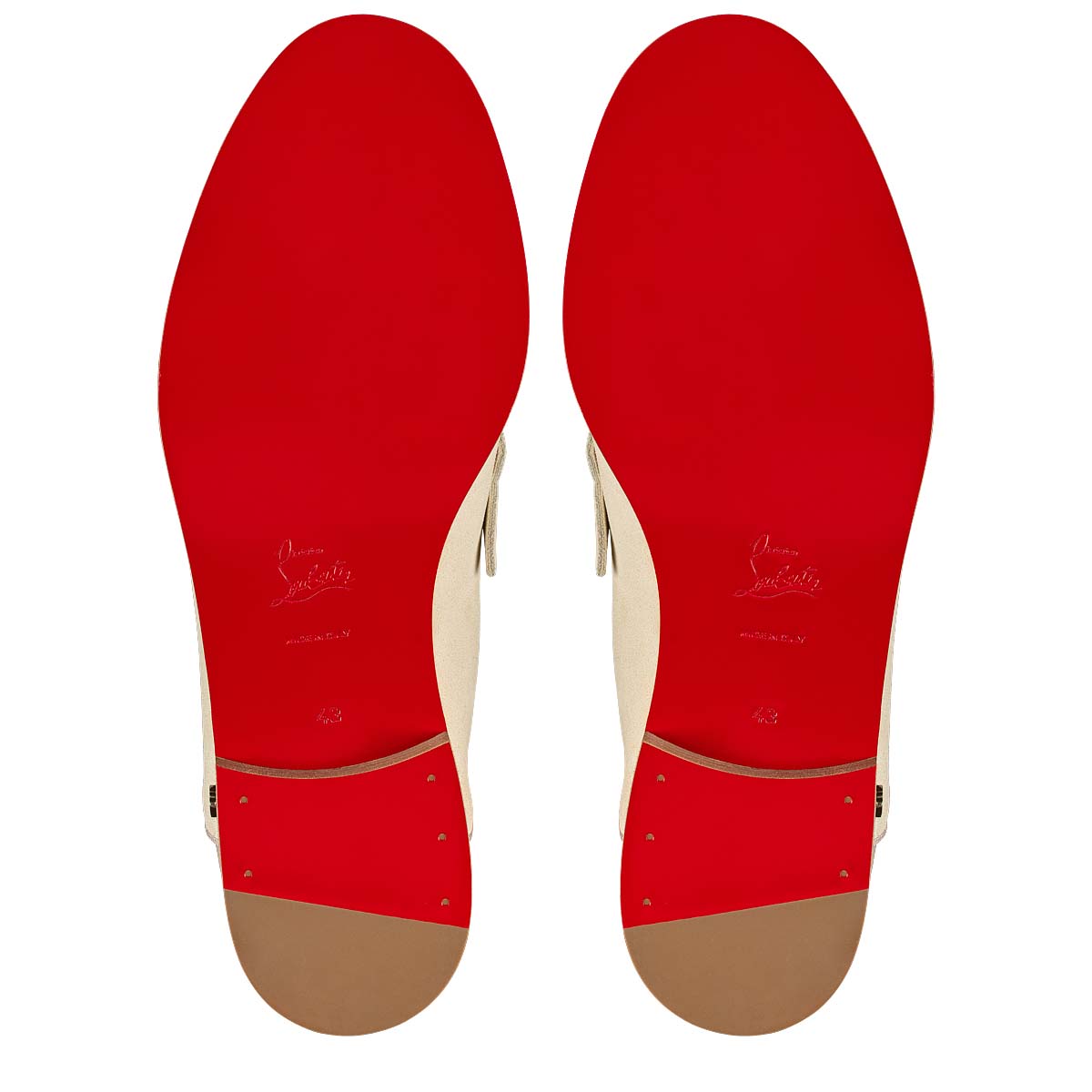 Loafers Christian Louboutin Penny No Back ανδρικα ασπρα | 8T53YdLb