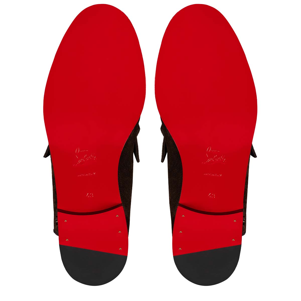 Loafers Christian Louboutin Penny No Back ανδρικα καφε | ZubkaCGD