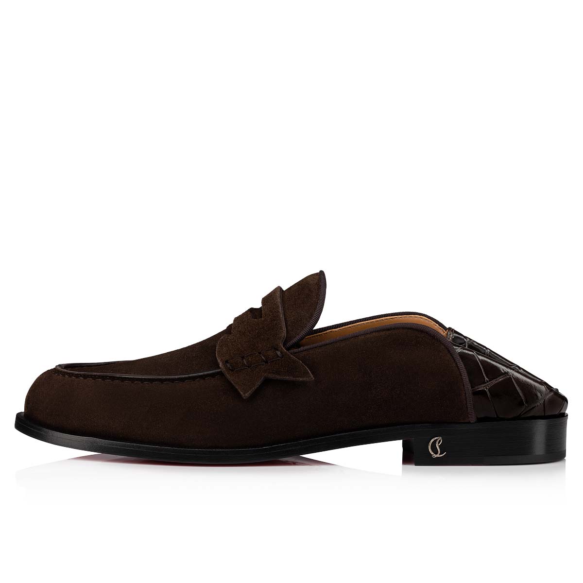 Loafers Christian Louboutin Penny No Back ανδρικα καφε | ZubkaCGD