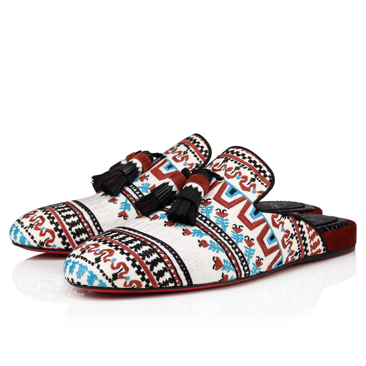 Slip Ons Christian Louboutin Coolito Sun Greek ανδρικα Πολύχρωμο | LfRfTvbz