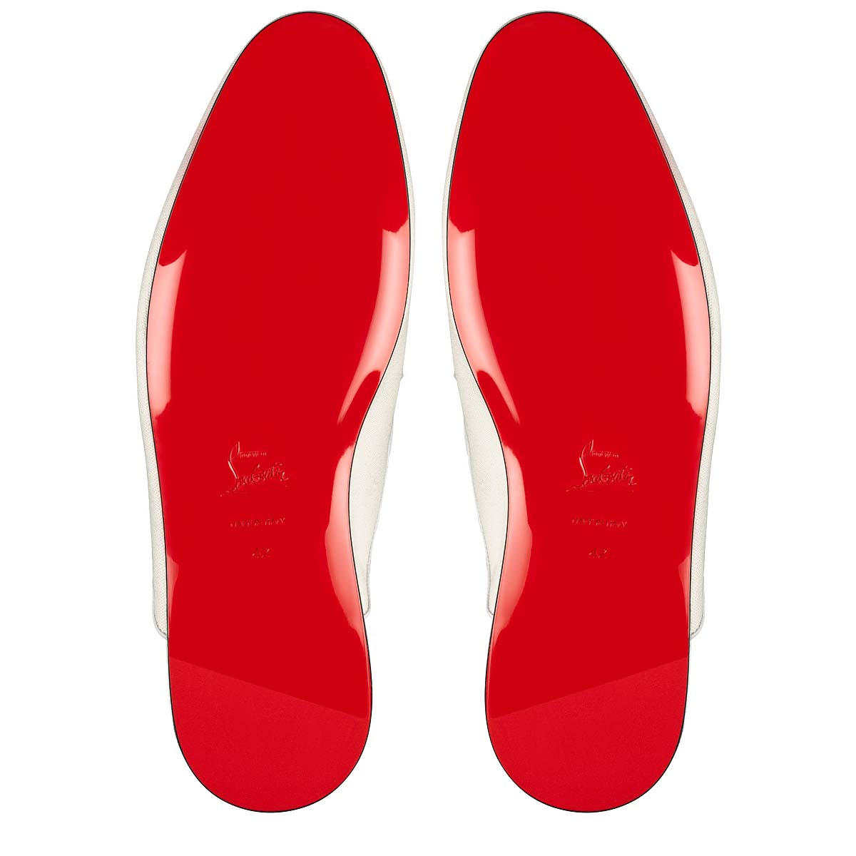 Slip Ons Christian Louboutin Coolito Swing Man ανδρικα ασπρα | h0QmBJu2