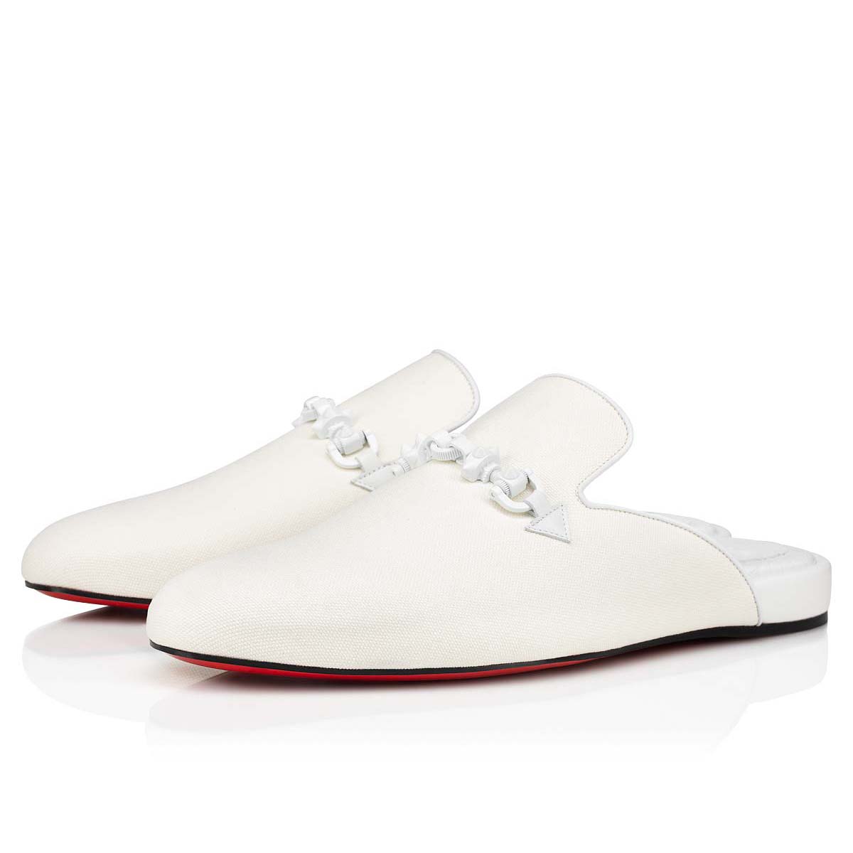 Slip Ons Christian Louboutin Coolito Swing Man ανδρικα ασπρα | h0QmBJu2