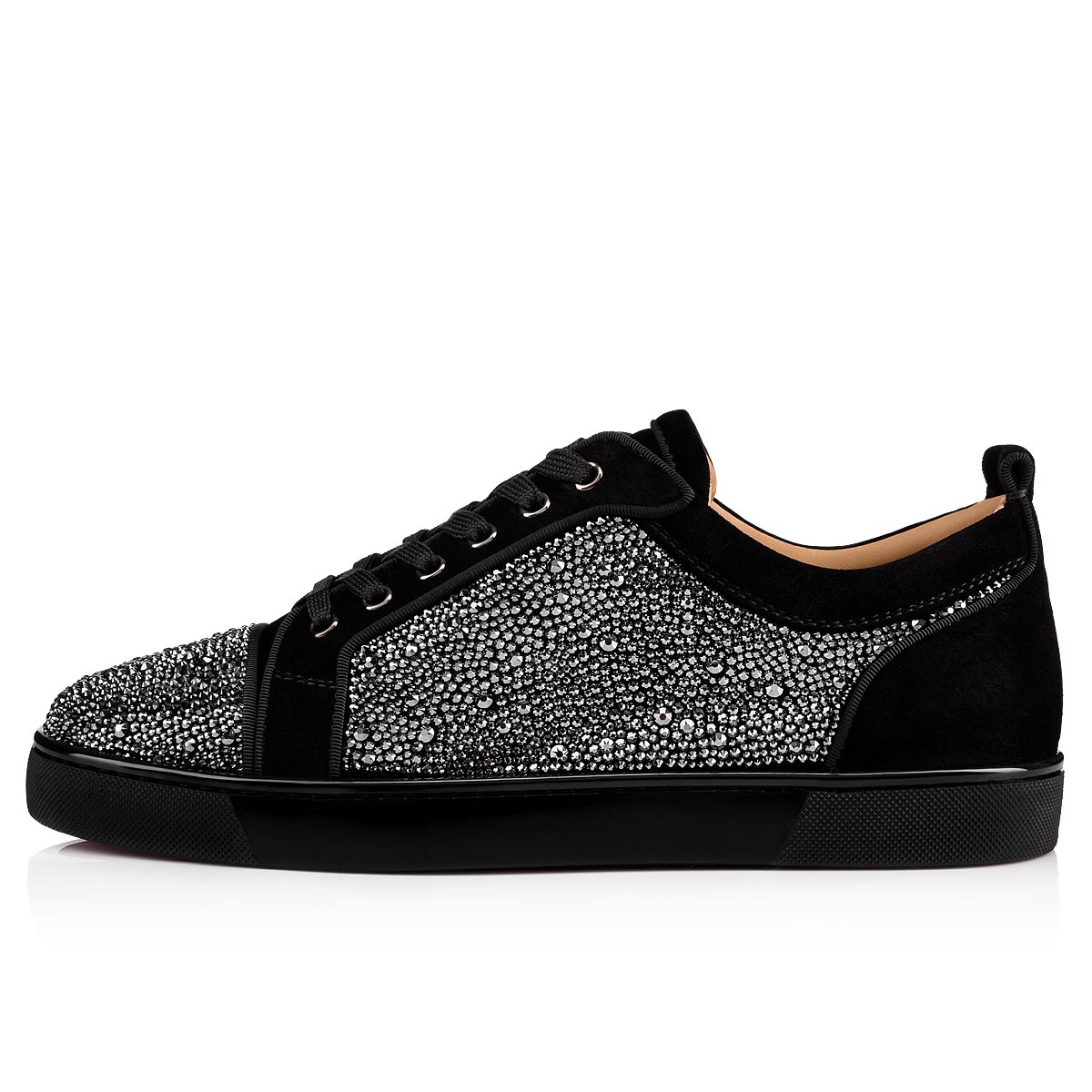 Αθλητικά Παπούτσια Christian Louboutin Louis Junior Strass ανδρικα μαυρα | WhmfzI5v