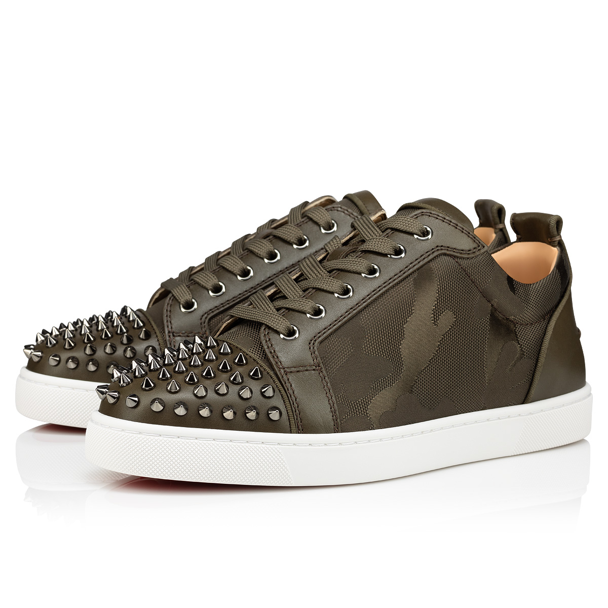 Αθλητικά Παπούτσια Christian Louboutin Louis Junior Spikes ανδρικα καφε | YwU4XpMq