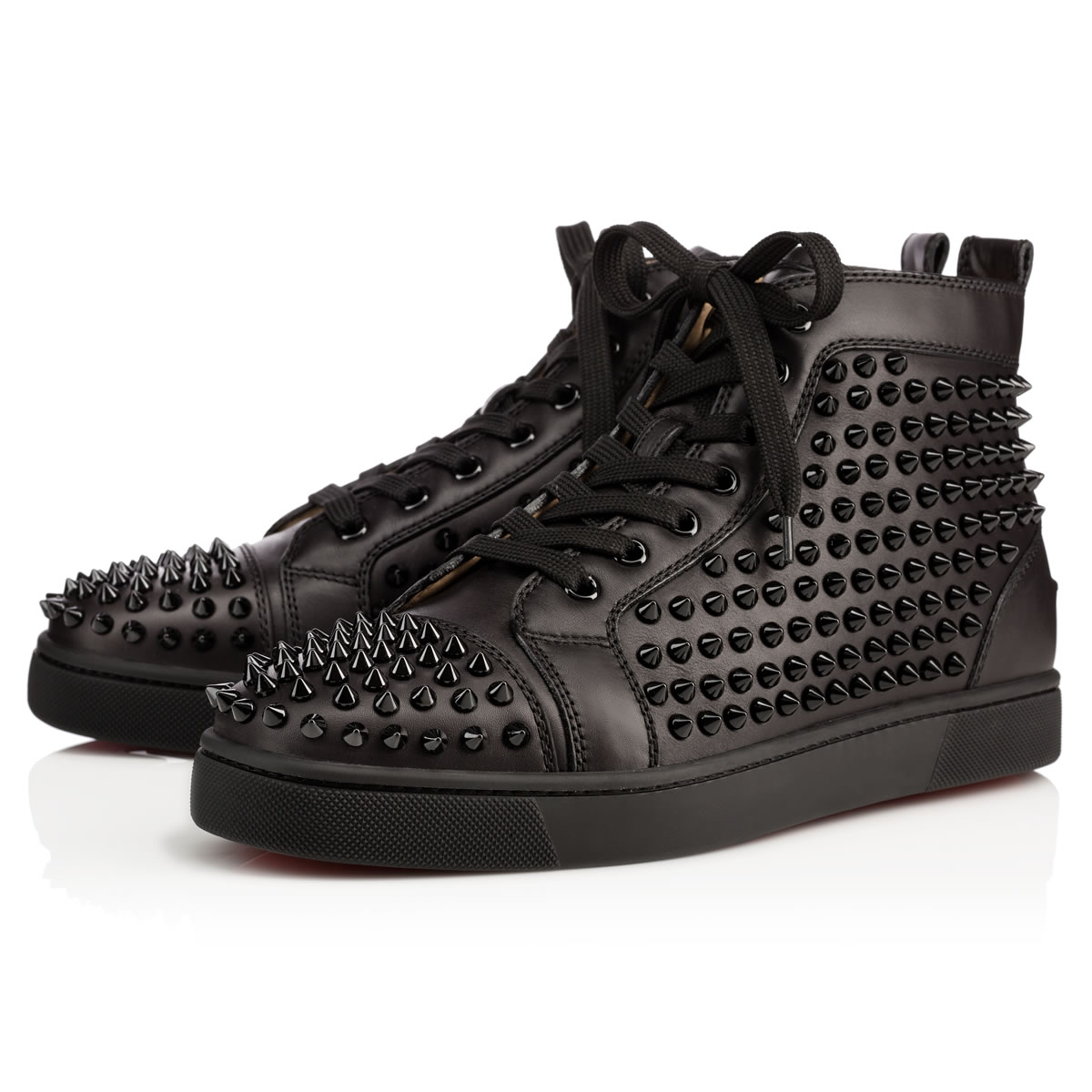 Αθλητικά Παπούτσια Christian Louboutin Louis Spikes ανδρικα μαυρα | mR8Dveg4