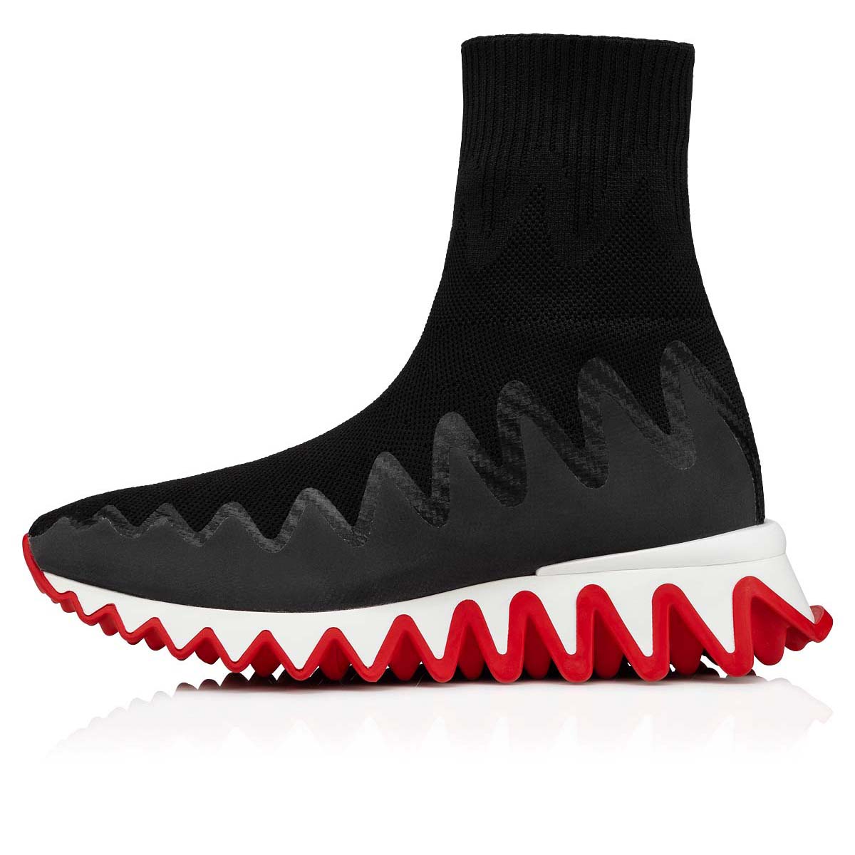 Αθλητικά Παπούτσια Christian Louboutin Sharky Sock γυναικεια μαυρα | UMn2F1KK