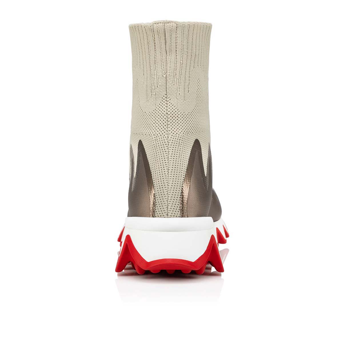 Αθλητικά Παπούτσια Christian Louboutin Sharky Sock γυναικεια Μπεζ | qnC5lCPT