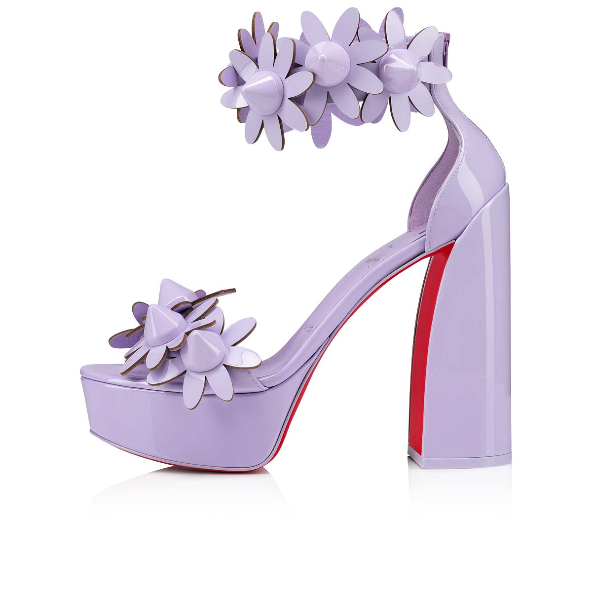 Τακούνια Christian Louboutin Daisy Spikes Alta γυναικεια μωβ | E0QCrIAp