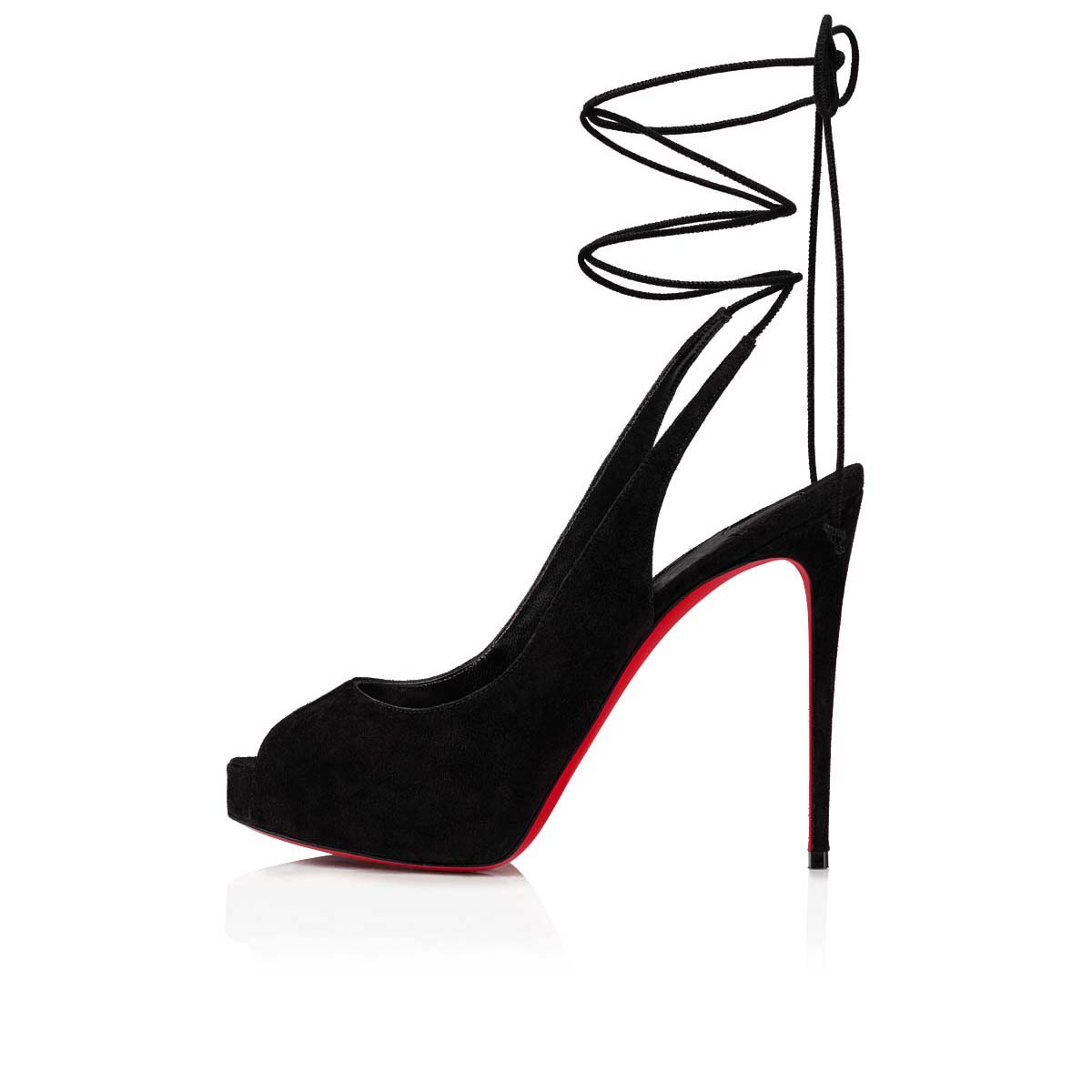 Τακούνια Christian Louboutin δαντελα Up Nvp γυναικεια μαυρα | CvaCCRXl