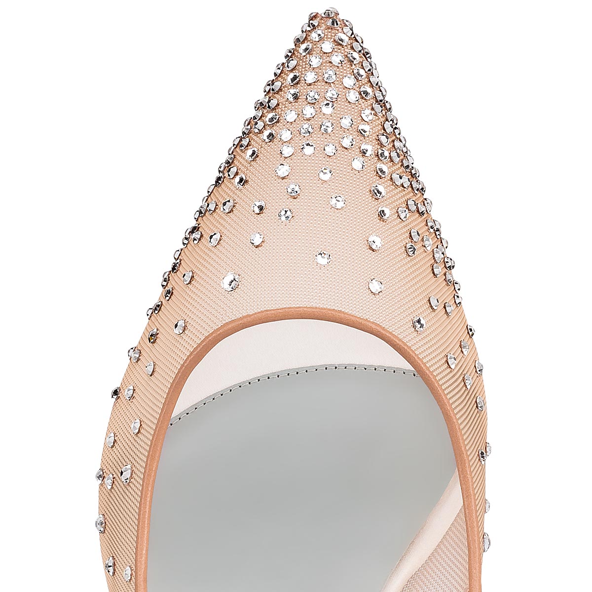 γοβεσ Christian Louboutin Follies Strass γυναικεια ασπρα | IBRwy733