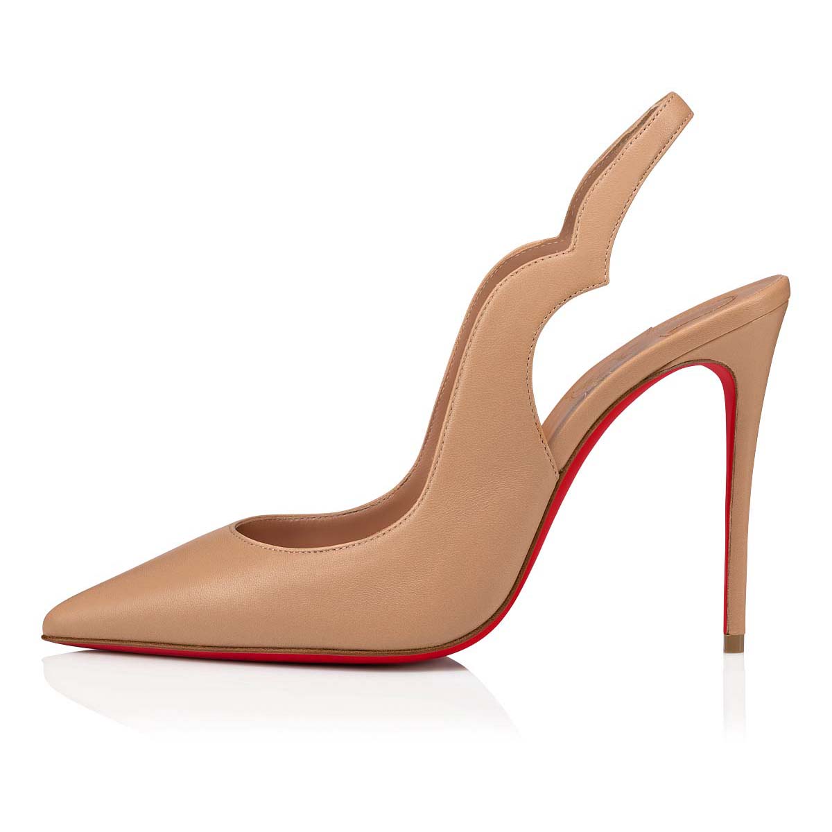 γοβεσ Christian Louboutin Hot Chick sling γυναικεια Μπεζ | BRcOkGe6