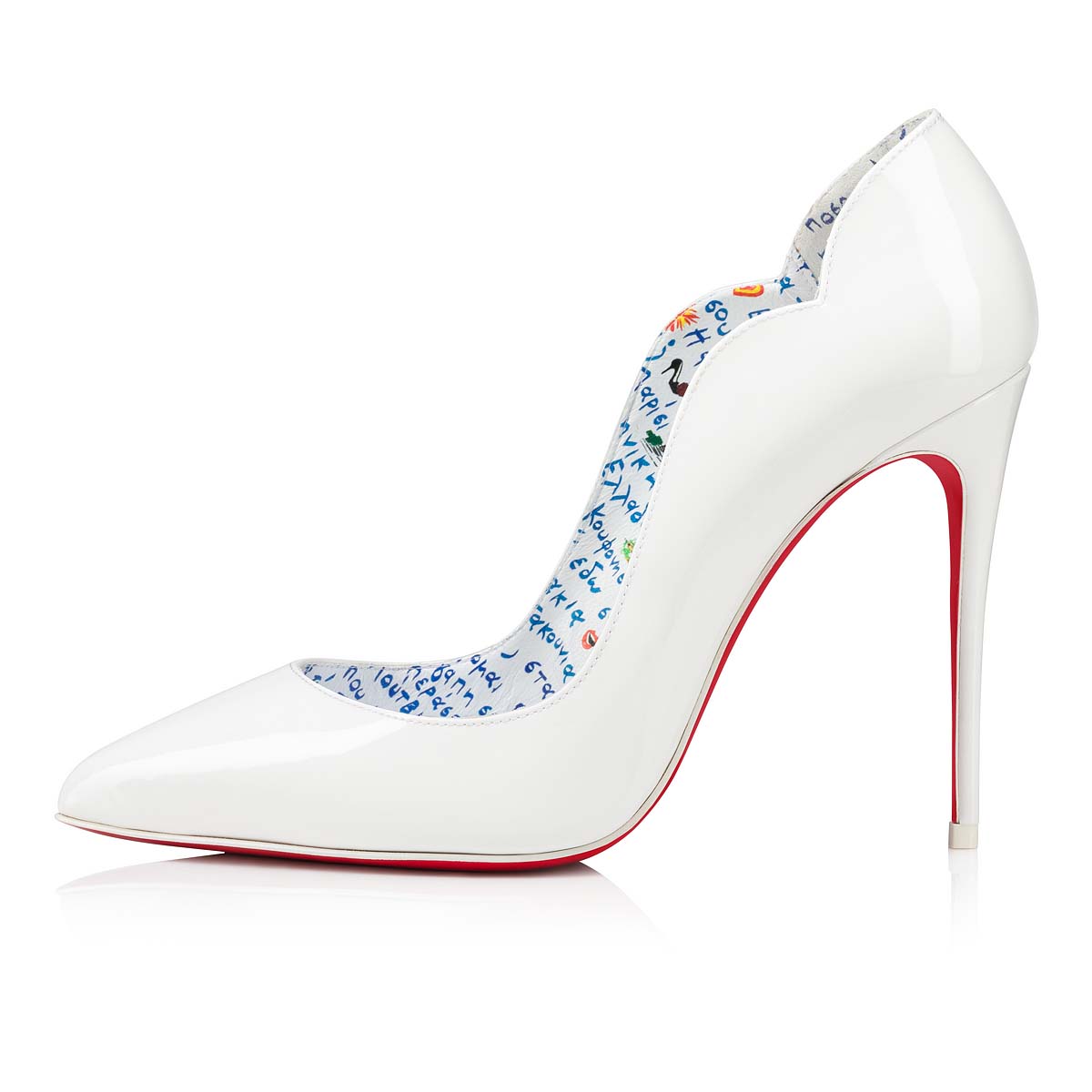 γοβεσ Christian Louboutin Hot Chick γυναικεια ασπρα | y1md75Oh