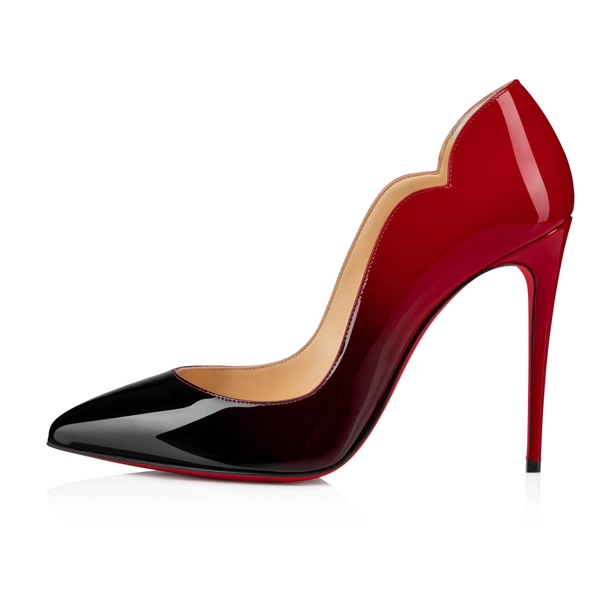 γοβεσ Christian Louboutin Hot Chick γυναικεια μαυρα κοκκινα | JWH3JxDd