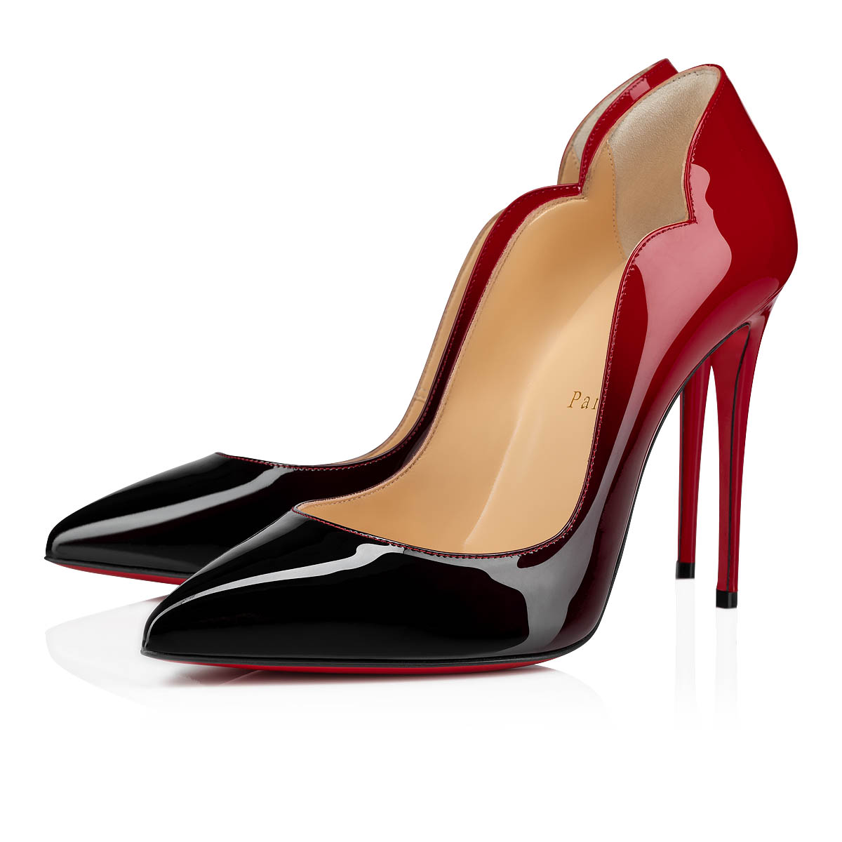 γοβεσ Christian Louboutin Hot Chick γυναικεια μαυρα κοκκινα | JWH3JxDd