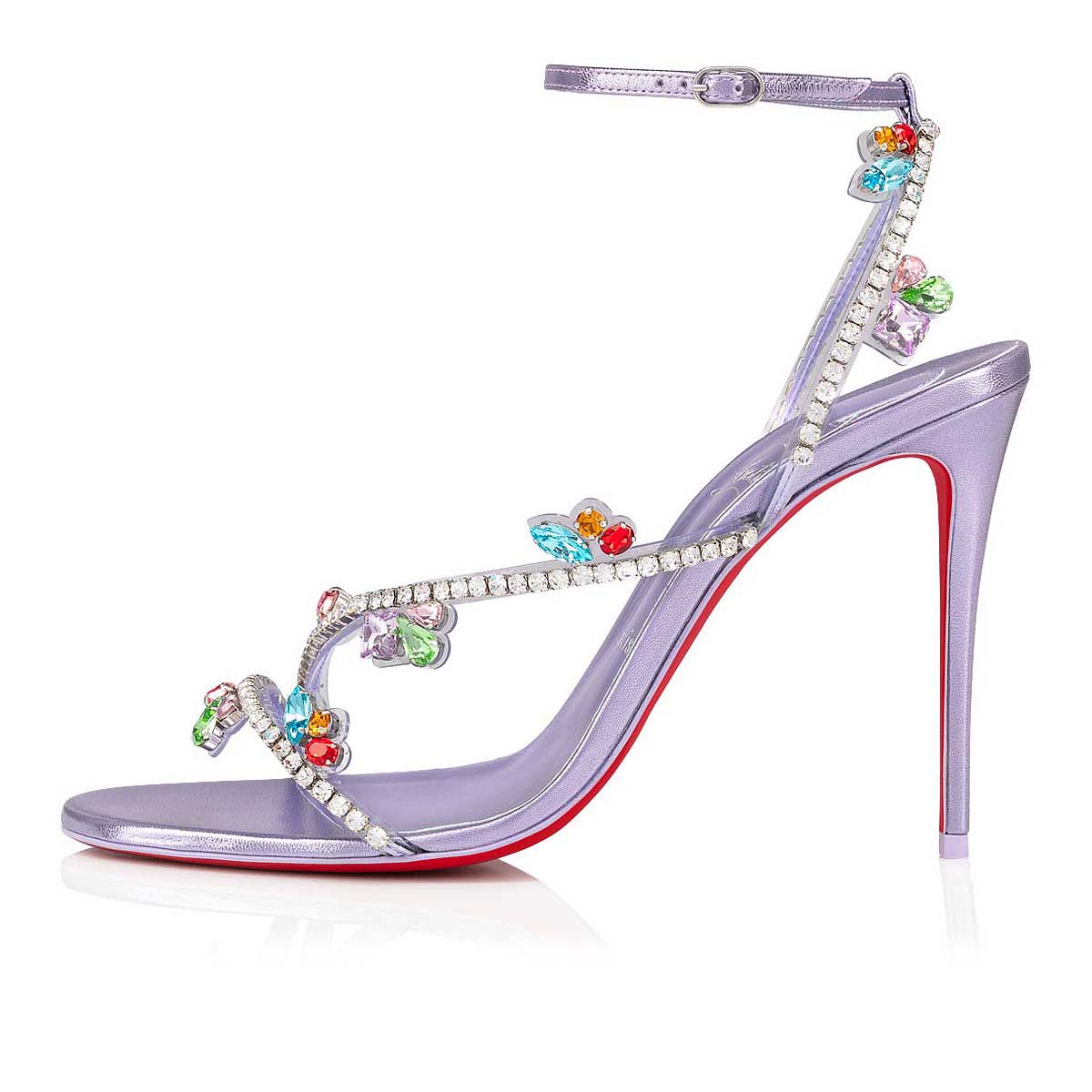 παντοφλεσ Christian Louboutin Joli Queen γυναικεια μωβ | DzkMaVj5