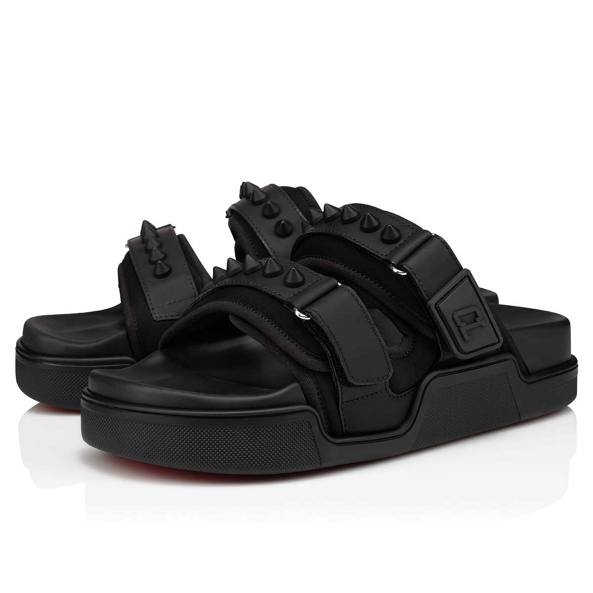 παπουτσια μπαλαρινεσ Christian Louboutin Daddy Pool γυναικεια μαυρα | iARqXE3I