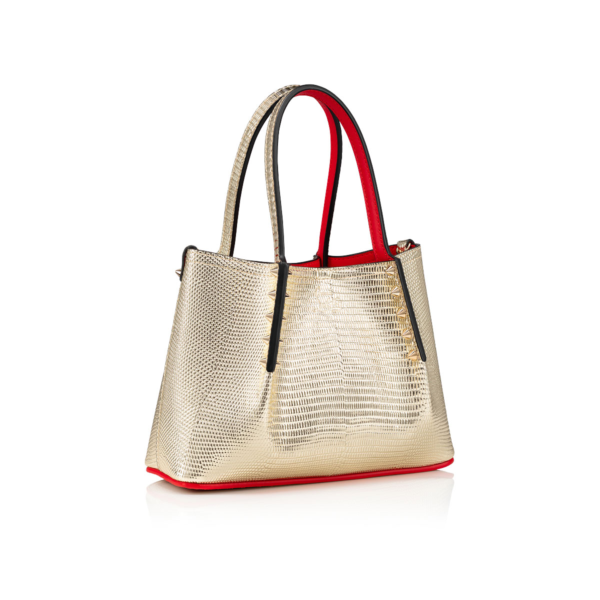 τσάντεσ tote Christian Louboutin Cabarock Mini γυναικεια χρυσο χρωμα | 5d0TsslE