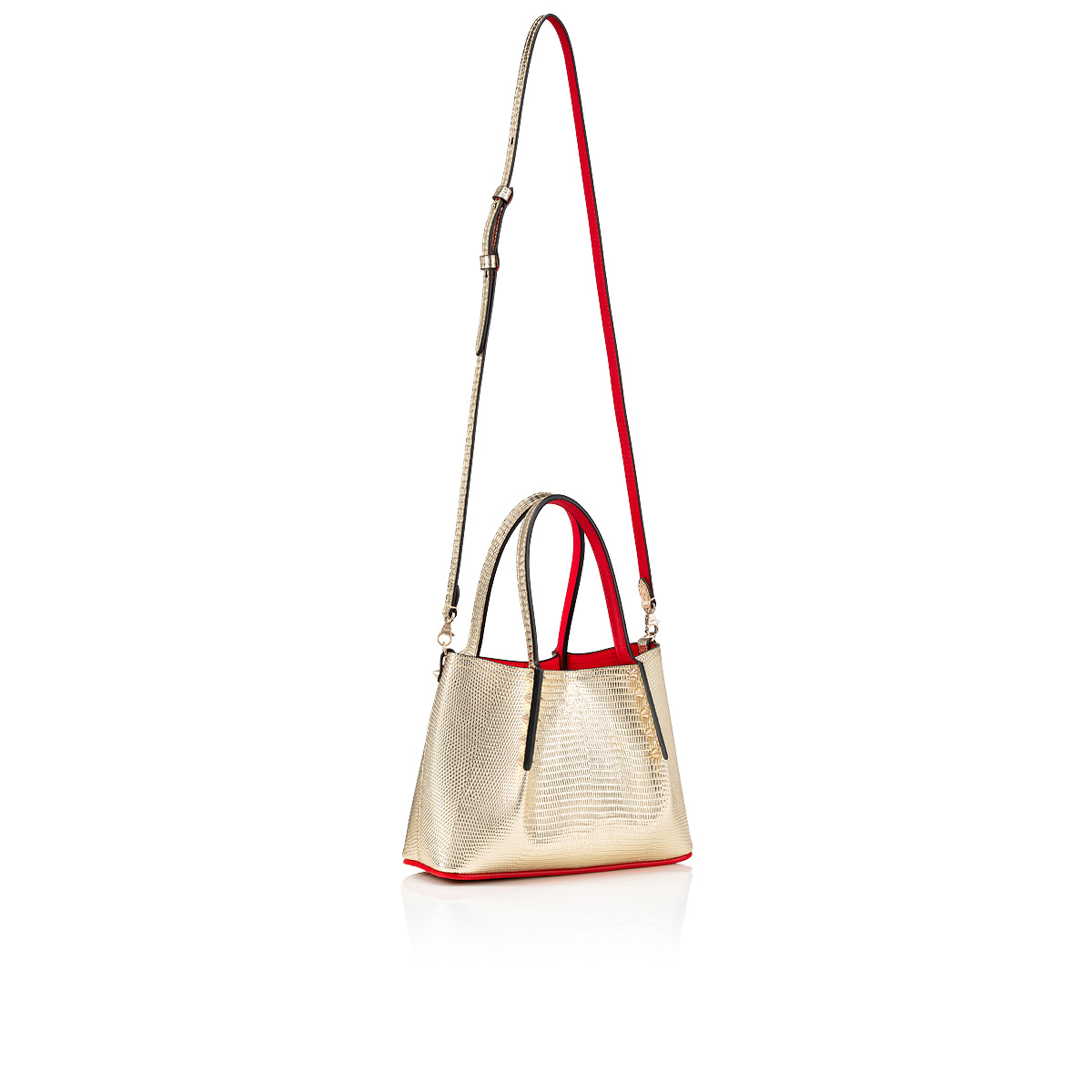 τσάντεσ tote Christian Louboutin Cabarock Mini γυναικεια χρυσο χρωμα | 5d0TsslE