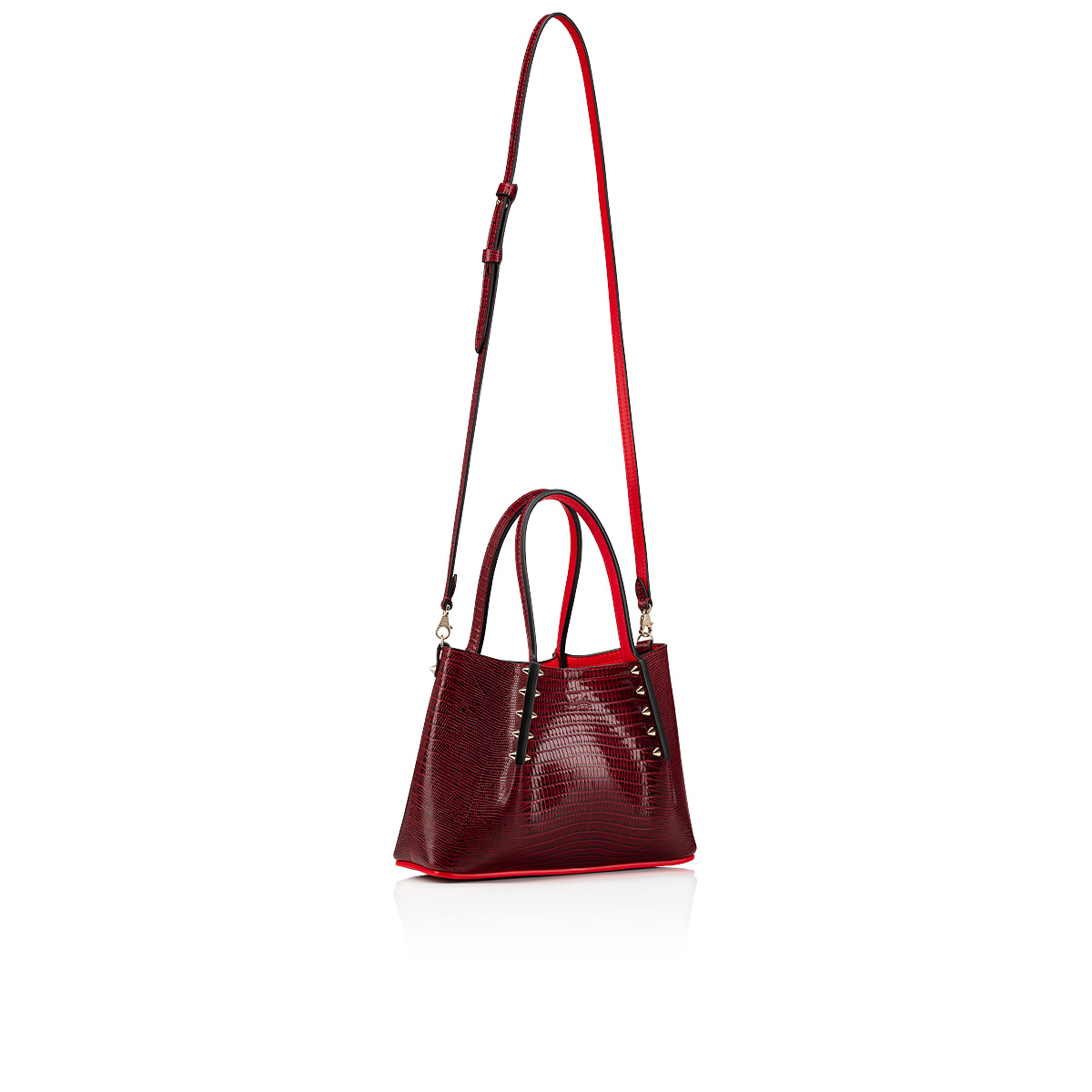 τσάντεσ tote Christian Louboutin Cabarock Mini γυναικεια καφε | YnUeiLLc