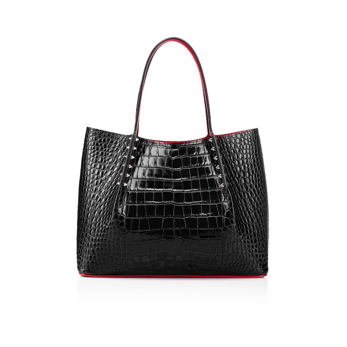 τσάντεσ tote Christian Louboutin Cabarock Small γυναικεια μαυρα | H9M0l7TM