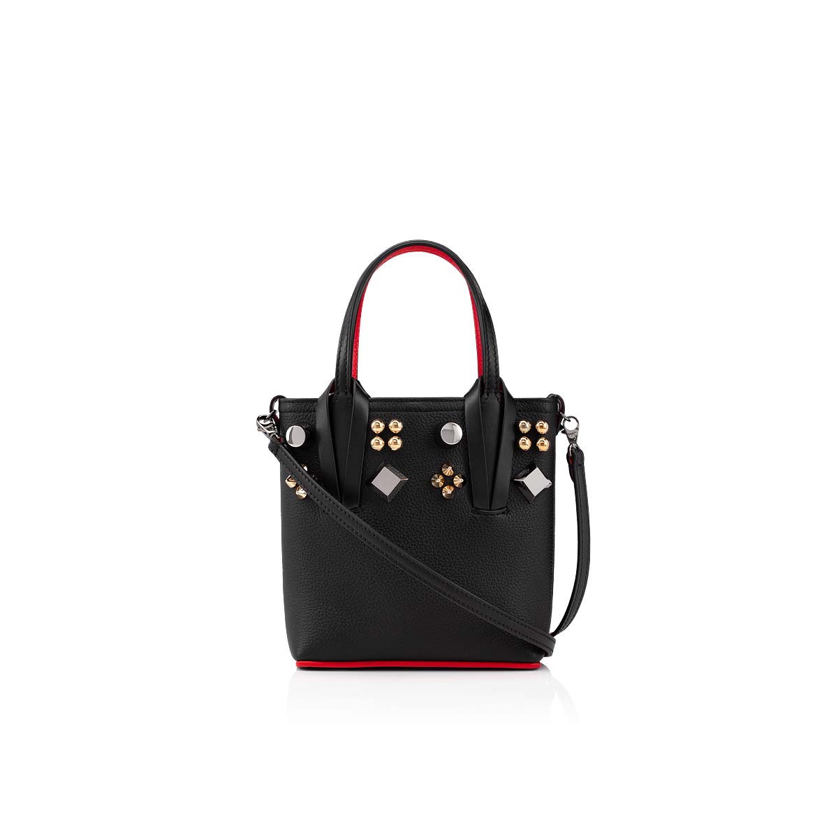 τσάντεσ tote Christian Louboutin Cabata N/S Mini γυναικεια μαυρα | Hix6NuRI