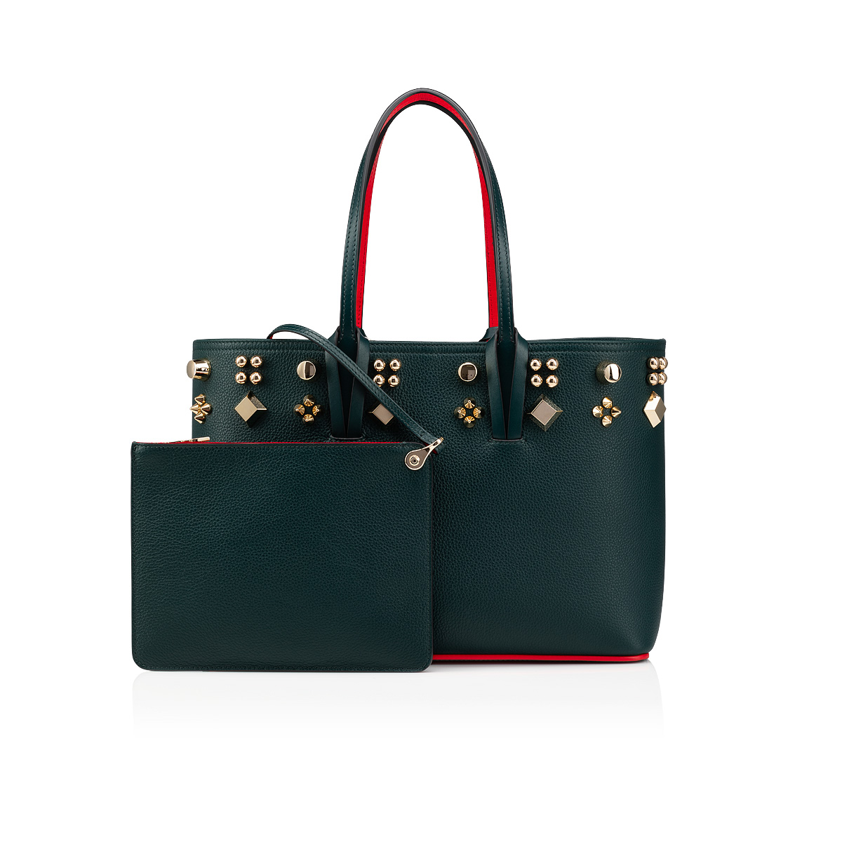 τσάντεσ tote Christian Louboutin Cabata Small γυναικεια πρασινο | JHFXLZhL