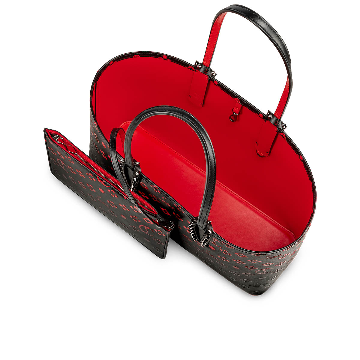 τσάντεσ tote Christian Louboutin Cabata Small γυναικεια μαυρα | M58y2Uos