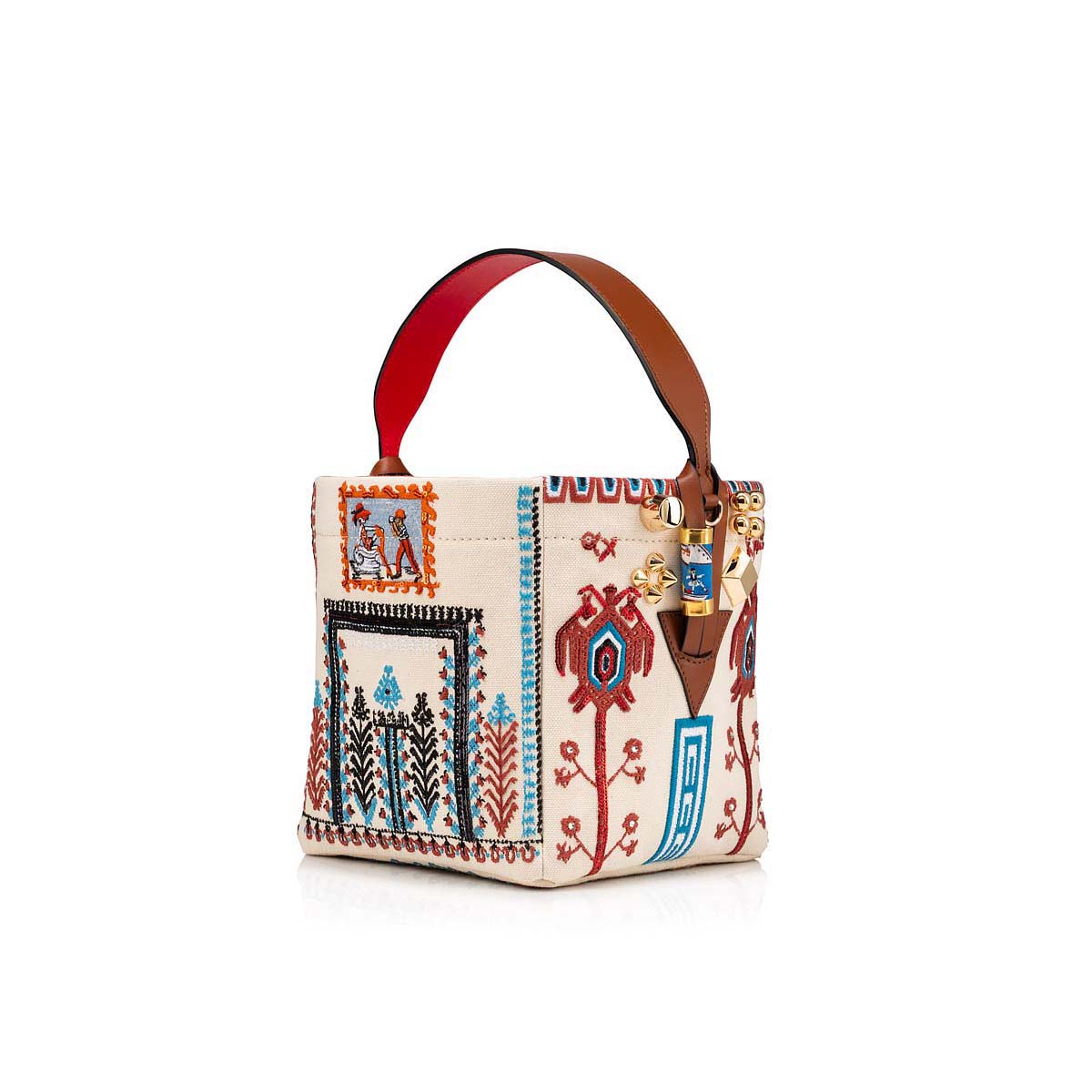 τσάντεσ tote Christian Louboutin Greekaba Mini γυναικεια Πολύχρωμο | tDEc82YZ