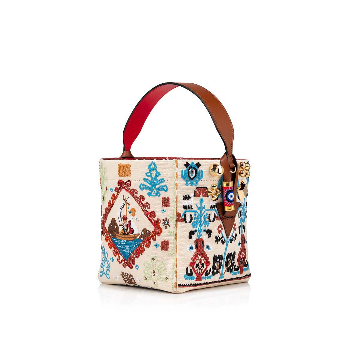 τσάντεσ tote Christian Louboutin Greekaba Mini γυναικεια Πολύχρωμο | tDEc82YZ