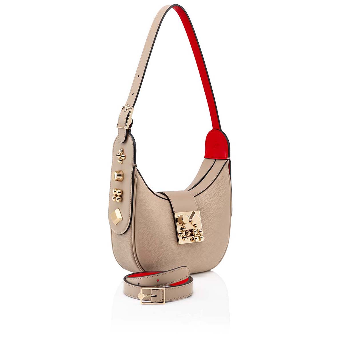 τσάντεσ χιαστί Christian Louboutin Carasky Mini γυναικεια χρυσο χρωμα | 2StELKmR