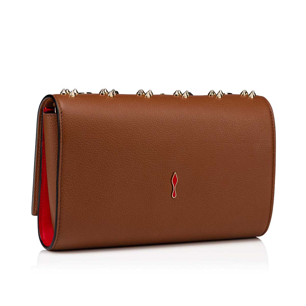 τσάντεσ χιαστί Christian Louboutin Paloma Clutch γυναικεια καφε | 6w0KMKPc